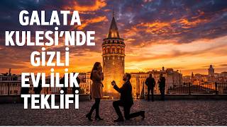 Galata Kulesi'nde Muhteşem Evlenme Teklifi | A Spectacular Marriage Proposal at Galata Tower