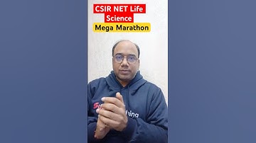 CSIR NET FEB 2025 | Life Science | Mega Marathon Session For CSIR NET FEB 2025 Exam Preparation