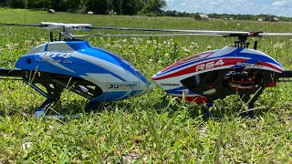 OMP Hobby M4 VS Goosky RS4 Venom Bench And Flight Comparison!