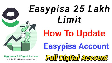 upgrade easypisa 25 lakh limit | how to upgrade easypaisa account limit | easypaisa 25 lakh limit