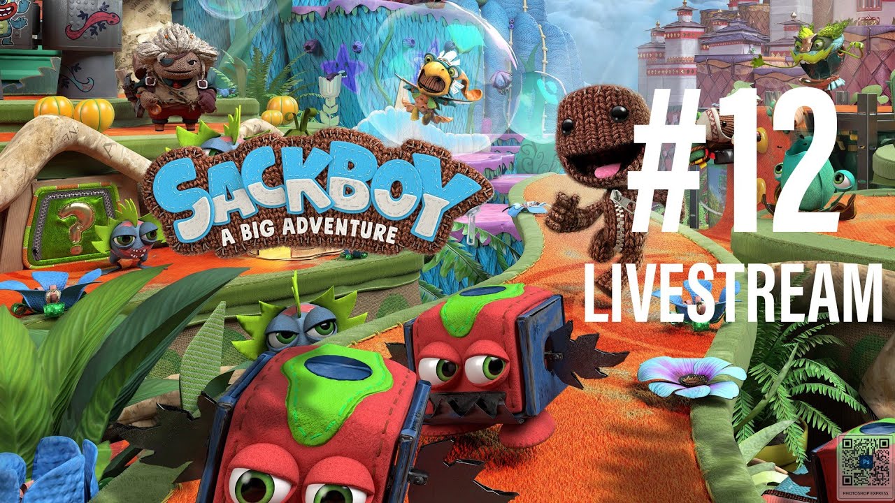 Sackboy A Big Adventure Walkthrough (No Commentary) #12 (Live)