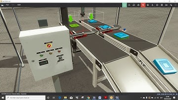 Assembler - FACTORY I/O Scene with TIA PORTAL PLCSIM