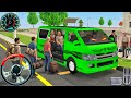 New City VAN Driving 3D Game: Real Local Mini Coach Driving Simulator Passenger! Android Gameplay