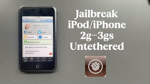 2025 How to do an Untethered Jailbreak on iPod/iPhone 2g,3g,3gs (MAC)
