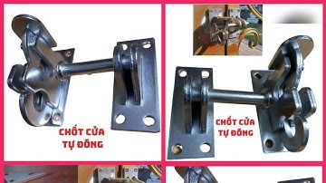 BỘ CHỐT CỬA TỰ ĐỘNG CHỐT CỬA THÔNG MINH TIỆN DỤNG CHO MỌI GIA ĐÌNH HÀNG CAO CẤP
