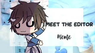 Meet The Editor Meme Gacha Life Ft : Irl Oc (In English And Spanish) Super Lazy