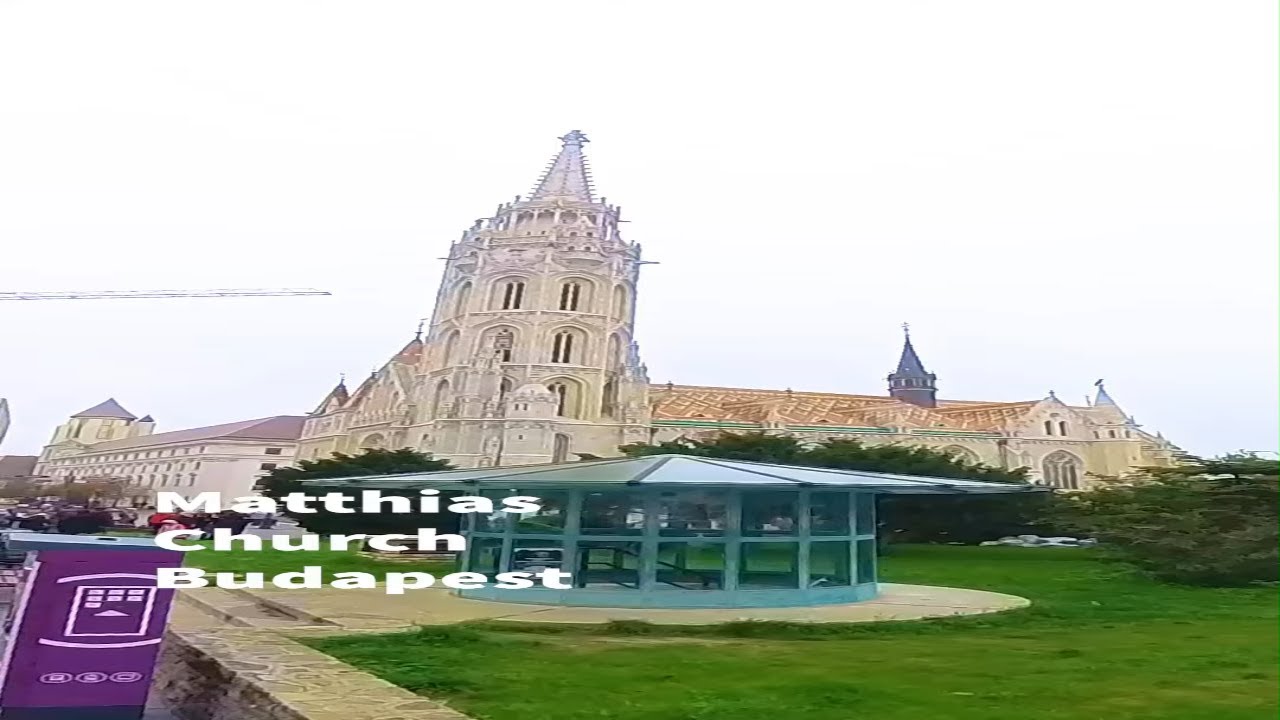 Visit Budapest and Matthias church in Fishermans bastion  