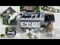 4 Bellas Manualidades  para Decorar tu hogar   ♻️ / Ideas recicladas / artesanato