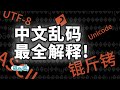 锟斤拷�⊠是怎样炼成的——中文显示「⼊」门指南【柴知道】