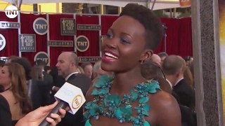 Lupita Nyongo Red Carpet Sag Awards
