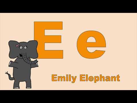 Our Animal ABC Friends: Songs of the Animals - Exercise - Emily Elephant