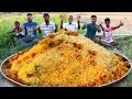 Chicken And Prawns Royal Biryani | Royal Chicken Shrimp Mixed Biryani for 200 People