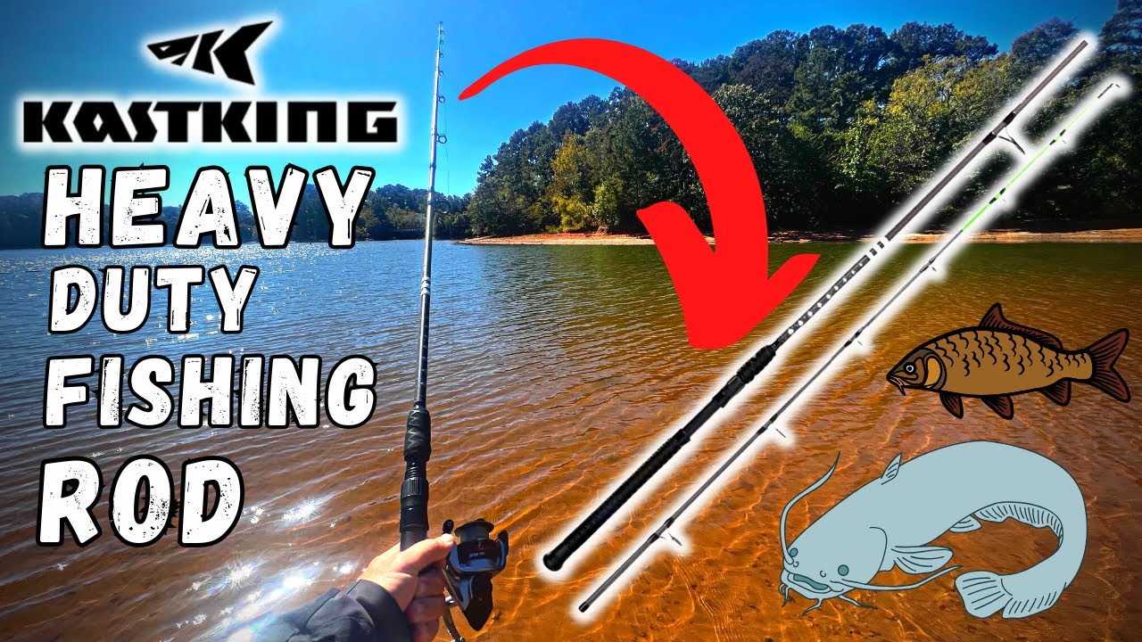 KastKing KONG Heavy Duty Fishing Rod - Unboxing/Review 