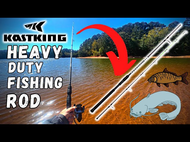 KastKing KONG Heavy Duty Fishing Rod - Unboxing/Review 