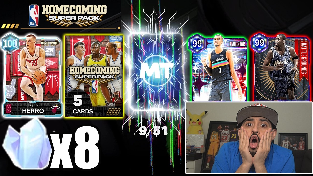 WE PULLED TWO IN ONE! New HOMECOMING Super Packs Pack Opening with EVERY 100 OVR Dark Matter