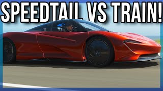 Forza Horizon 4 | McLaren Speedtail Vs Train!