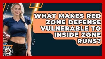 What Makes Red Zone Defense Vulnerable To Inside Zone Runs? - Gridiron Data Digest