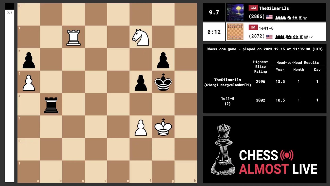 Chess Almost Live! Watch replays of top Lichess & Chess.com Blitz