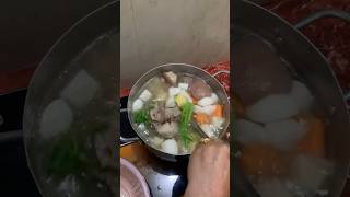 Potatoes soup with pork leg | khmer food | food recipes food foodrecipes cooking recipes