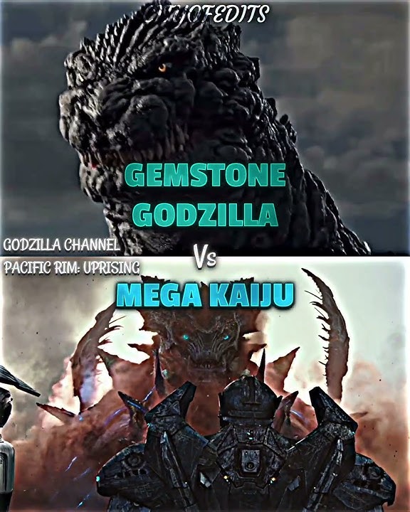 Gemstone Godzilla vs Mega Kaiju #pacificrimuprising #pacificrim #vsbattle #vsedit #wis #wisedit