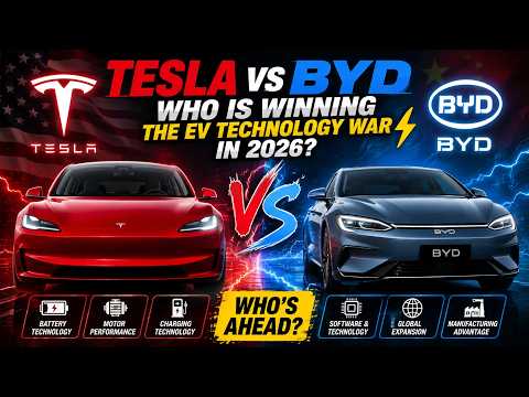 Tesla vs BYD: Who Is Winning the EV Technology War in 2026? ā”