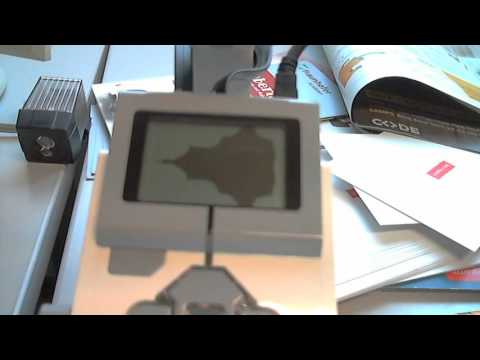 Mandelbrot Set on LEGO Mindstorms EV3 Timelapse
