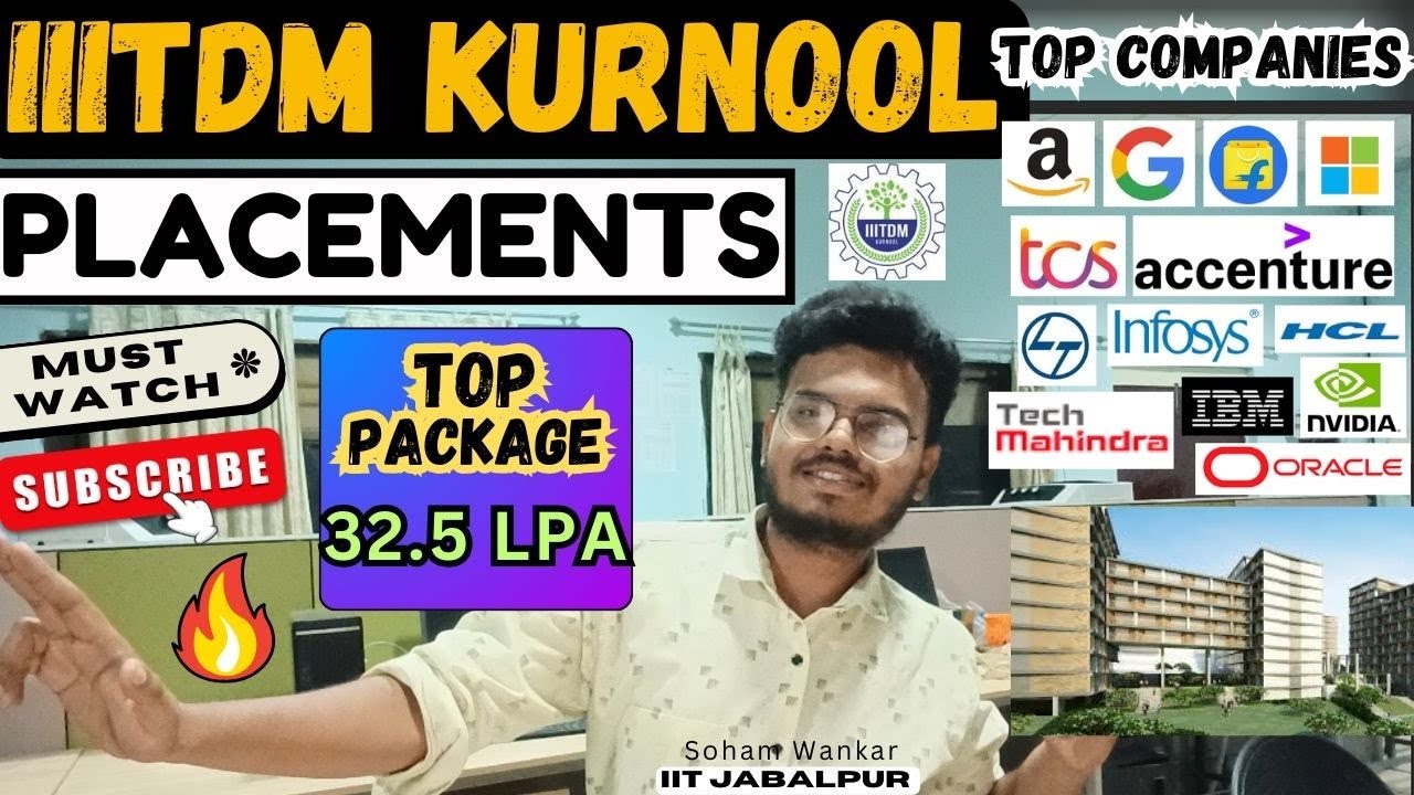 IIIT Kurnool Placements | Placement Statistics 2025 - IIITK | Must Watch Before Taking Admission!