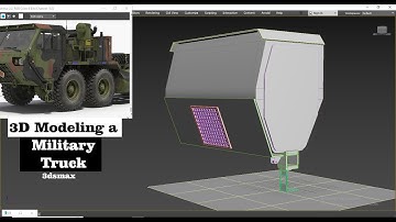 3D Modeling in 3dsmax | How to Model A Truck ( Part 2)