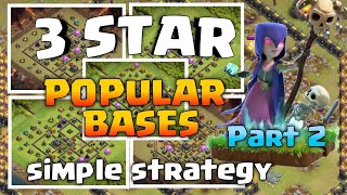 HOW TO 3 STAR TH9 POPULAR BASES | WITCHSLAP ATTACK STRATEGY