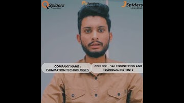 Placement Journey of BTECH graduated as Trainee Developer QSpiders | Ahmedabad