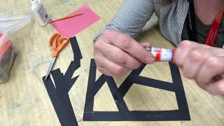 A.R.T. Stained Glass Adding Tissue Paper (2 of 2)