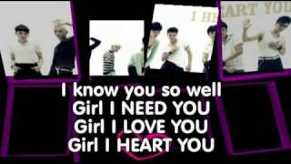 SMASH - I HEART YOU (Lyrics)