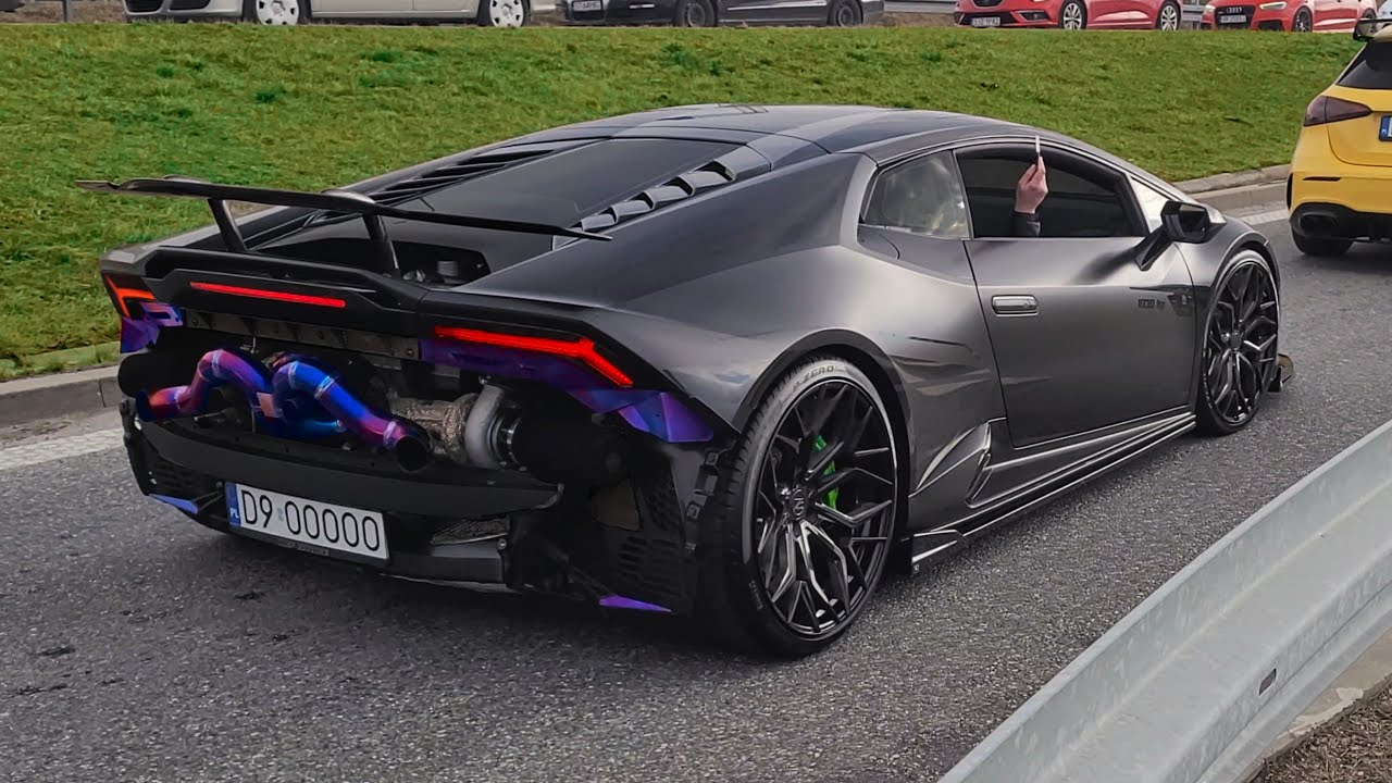 Hp Twin Turbo Lamborghini Huracan Evo Exhaust Sound Youtube