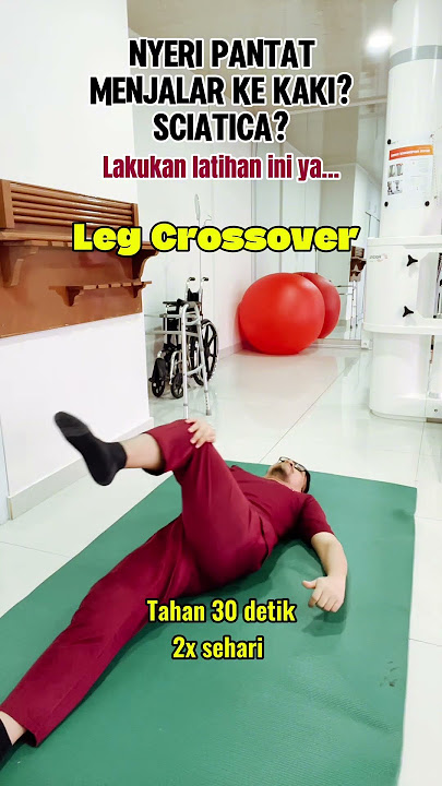 Nyeri pantat menjalar ke kaki? sciatica? lakukan latihan ini #drpras #sciatica #piriformissyndrome