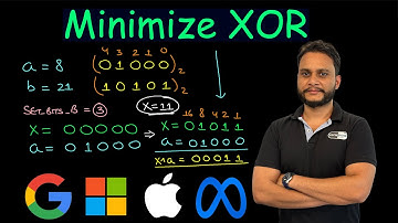 Minimize XOR | Leetcode 2429