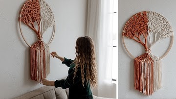 DIY Macrame Tree of Life | Large Wall Hanging | Home & Christmas Gift Idea