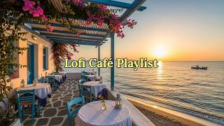 Lofi Musik zum Lernen &amp; Arbeiten – Café Atmosphäre | Griechenland Atmosphäre (3 Stunden)