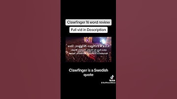 Thumbnail of Clawfinger - Nigger Review #Clawfinger #Gamerword #gamer #racism