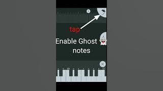 how to enable ghost 👻 notes on fl studio mobile#shorts #ytshorts #flstudio #ghostnotes