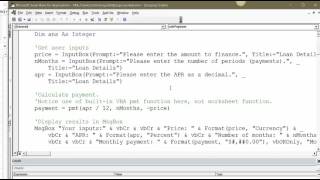 Control Logic and Loops in VBA