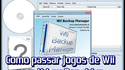Como colocar jogos de Wii no pen drive?