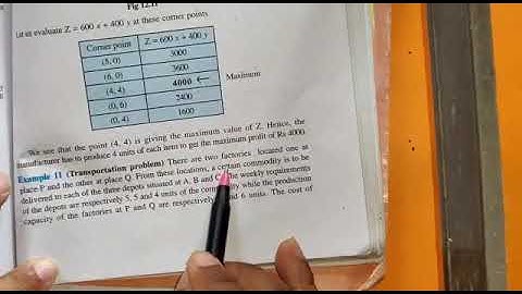 Class-XII, Subject- Maths, Topic-Transportation Problem, Chapter Name - LPP, Rawal Convent School