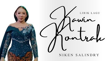 JASUN BIBER FEAT. NIKEN SALINDRY - KAWIN KONTRAK - LIRIK