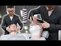Relaxation | ASMR | Über Relaxing Barbershop Hot Towel Shave