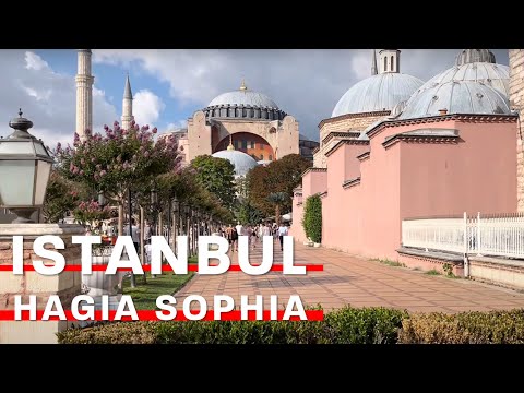 Istanbul Hagia Sophia | Walking Tour In Ayasofya Camii At Fatih Neighborhood | 12 August 2022