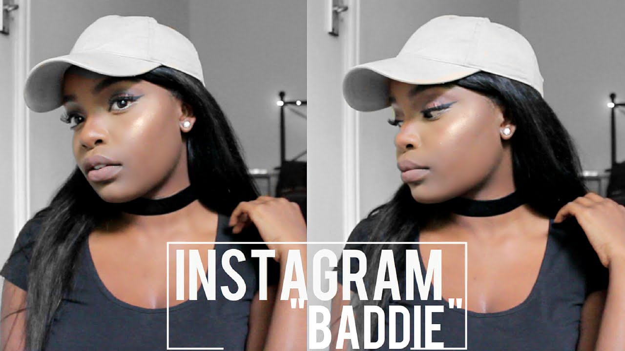 INSTAGRAM BADDIE INSPIRED MAKEUP TUTORIAL DARK SKIN YouTube