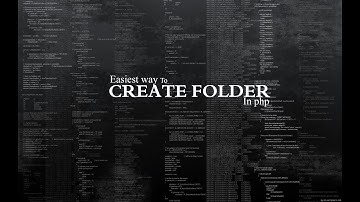 php create folder on server