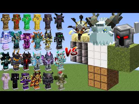 Which Armor is the Strongest against Mowzie’s Mobs?