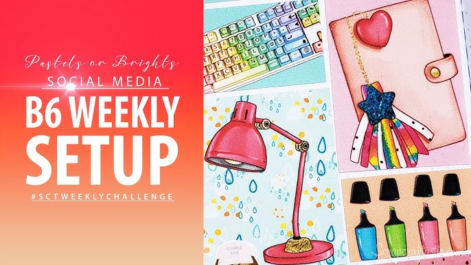 B6 From Scratch Weekly Setup | Week 14 2021 | FREE Printable Stickers - YouTube b6-from-scratch-weekly-setup-week-14-2021-free-printable-stickers-youtube
