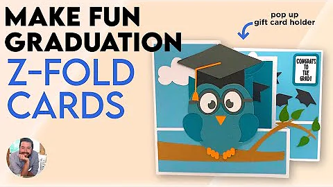 Graduation Gift Card Holder | Graduation Z Fold Card | Z Fold Cards